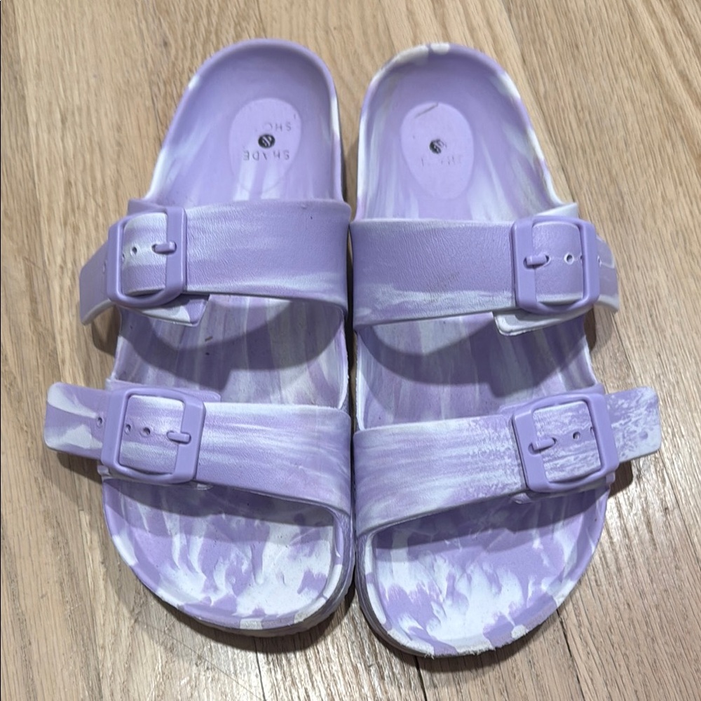 Women’s Purple Slide Sandals